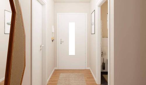 Heller und freundlicher Eingangsbereich - 4 Zimmer Reihenmittelhaus zum Kaufen in Zossen