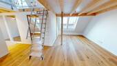 Wohnzimmer - Erstbezug Neub-Attika-Traumwhg. mit Dachterrasse und Traumaussicht sowie Lift in FR-Stühlinger