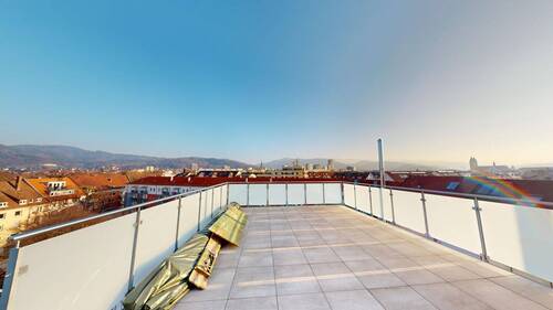 Traumhafte Dachterrasse mit Rundumsicht - 