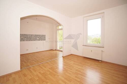 Essbereich - Küche Wohnung - 3 Zimmer Etagenwohnung zur Miete in Chemnitz