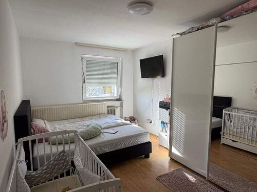 Schlafzimmer - Etagenwohnung mit 56,20 m&sup2; in Töging am Inn zur Miete