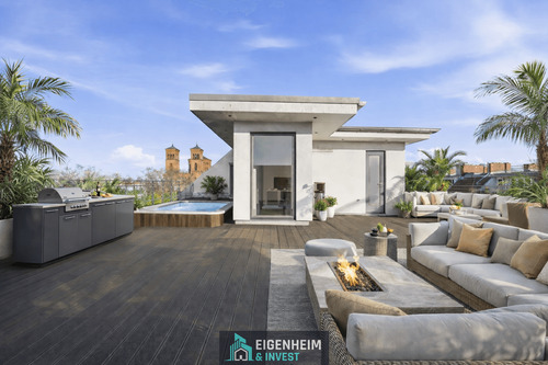 Dachterrasse - Penthouse-Loft mit traumhafter Dachterrasse über den Dächern von Berlin