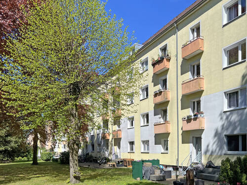 Rückansicht - 2 Zimmer Etagenwohnung in Hamburg