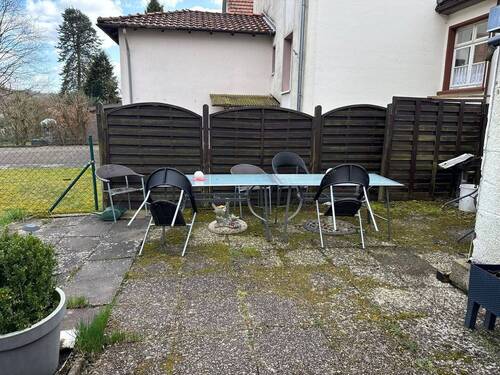 Terrasse im Gemeinschaftsgarten - 