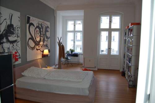 Schlafzimmer - Stuckaltbauetage nahe Lietzensee