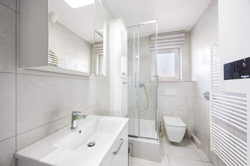 Badezimmer - Etagenwohnung mit 60,00 m&sup2; in Kornwestheim zum Kaufen