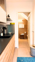 Apartment-Küche-Duschbad - 