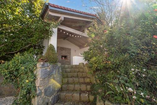 Gartenhaus mit Kamin - 