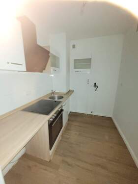 Einblick Küche - Etagenwohnung mit 58,30 m&sup2; in Hamburg zur Miete