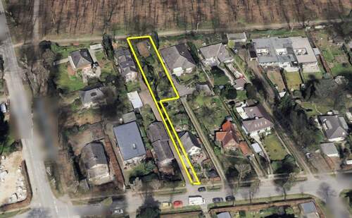 3D Luftaufnahme - Grundstück in Hamburg / Meiendorf