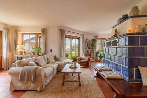 Visualisierung Möblierung Wohnen - 7 Zimmer Einfamilienhaus zum Kaufen in Engelsberg