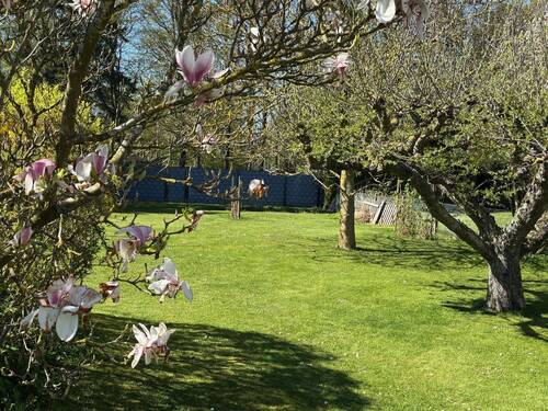 Blick in den Garten.jpg - Doppelhaushälfte mit 135,00 m&sup2; in Neustadt in Holstein zum Kaufen