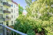 Terrasse - Etagenwohnung mit 63,30 m&sup2; in Berlin zum Kaufen