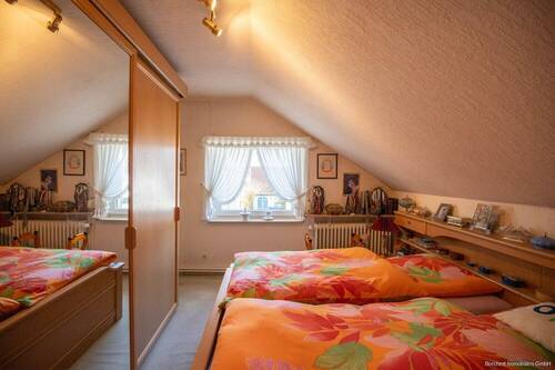 Schlafzimmer im Dachgeschoss - 