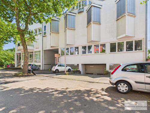 Aussenansicht - Großzügige Gewerbefläche mit ebener LKW-Andienung und Lager in zentraler Lage von Saarbrücken