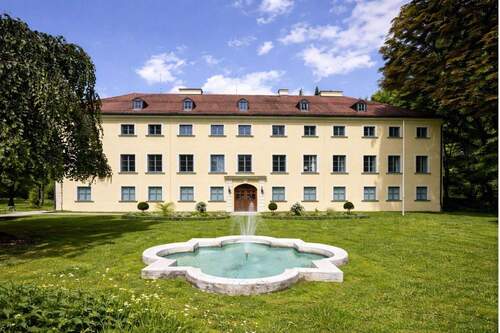 Schlosspark Ismaning Ki Bild - 