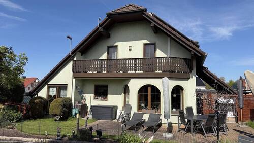 Rückansicht - 6 Zimmer Einfamilienhaus in Frohburg
