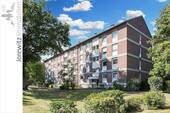 001 - Außenansicht - Bielefeld-Senne: Gepflegte und gut aufgeteilte 3 Zimmer-Wohnung mit Balkon