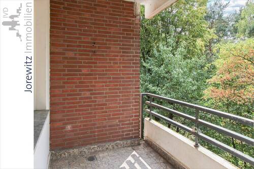 002 - Balkon - 3 Zimmer Etagenwohnung zur Miete in Bielefeld / Senne