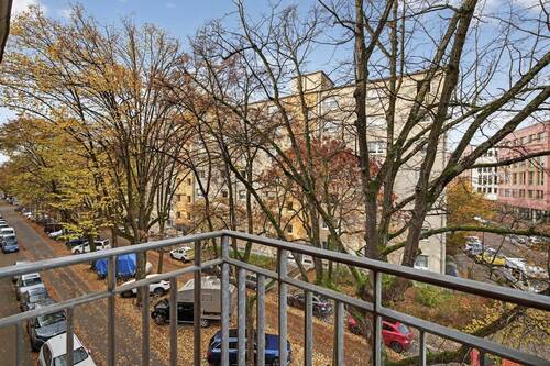Blick von dem Balkon - 