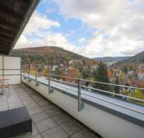 Großzügige 3 -Zimmer-Wohnung mit Dachterrasse in ruhiger Aussichtslage von Bad Herrenalb