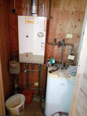 Heizung mit Warmwasserspeicher - 