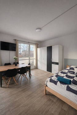 Wohn-/Schlafzimmer - 3 Zimmer Etagenwohnung in Halle-Saale