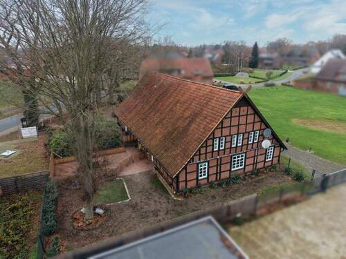 Außenansicht - 1 Zimmer Einfamilienhaus in Warmsen