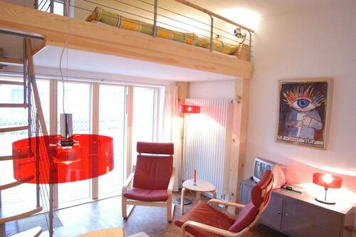 Ansicht mit Hochbett B-D - 