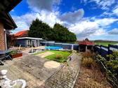Terrasse, Gartenhaus, Pool - 