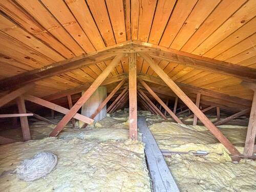 Blick in Dachstuhl - 