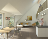Innenvisualisierung - 2 Zimmer Etagenwohnung zum Kaufen in Vaihingen an der Enz