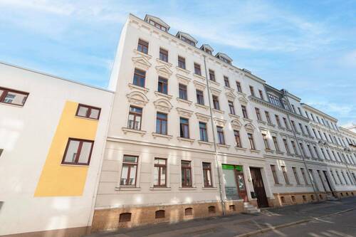 Gebäudeansicht - 2 Zimmer Etagenwohnung zum Kaufen in Leipzig