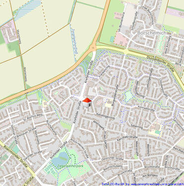 Lageplan - Etagenwohnung mit 62,00 m&sup2; in Erkelenz zum Kaufen