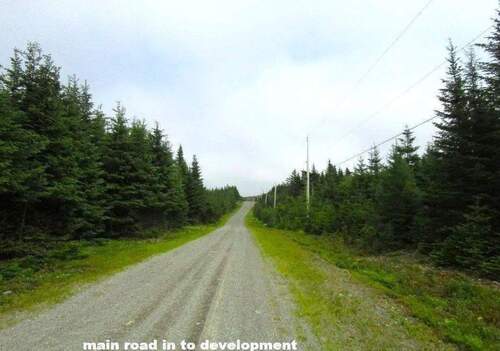 Private Zufahrt zur Parzellierung - 