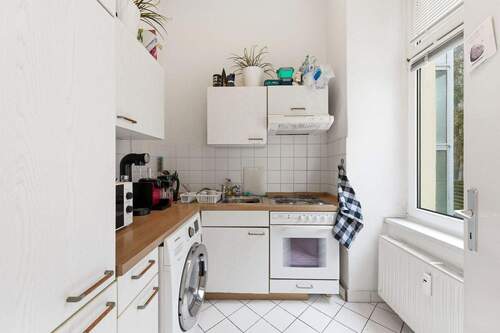 Küche - Etagenwohnung mit 42,30 m&sup2; in Berlin zum Kaufen