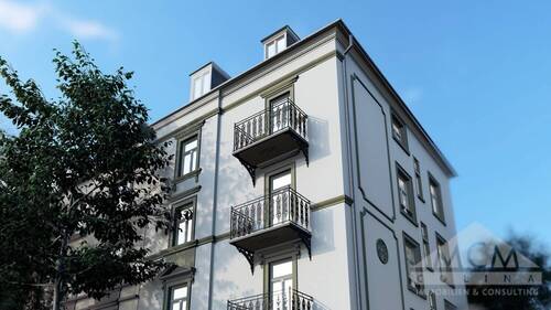 Fassade - 3 Zimmer Etagenwohnung in Frankfurt am Main