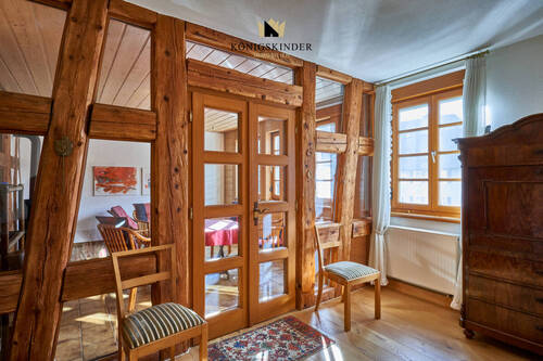 ...mit Blick durch die Balken... - 