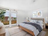 Schlafzimmer gestaged - 