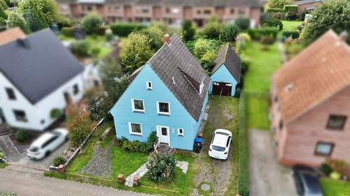 Außenansicht oben - 6 Zimmer Einfamilienhaus in Berne