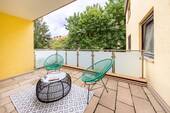 großer Ost-Balkon - 