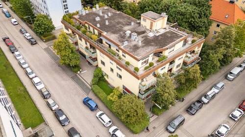 Blick auf das Haus - 