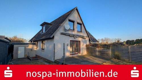 Rückansicht - Einfamilienhaus in Fahrdorf an der Schlei - Frei verfügbar mit Entwicklungspotenzial!