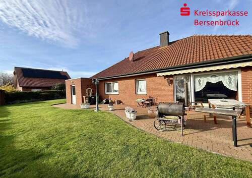 Terrassenansicht - Bungalow mit 78,20 m&sup2; in Voltlage zum Kaufen