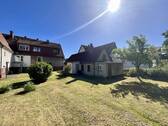 Blick aus dem Garten - Doppelhaushälfte mit 82,00 m&sup2; in Isernhagen zum Kaufen