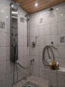 Dusche bei Sauna - 