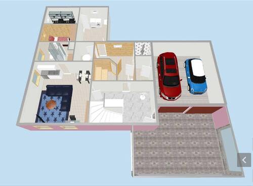Untergeschoss 3D - 