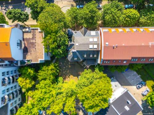 Ansicht Drohne II - 1 Zimmer Mehrfamilienhaus, Wohnhaus in Magdeburg