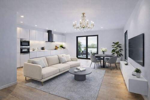 Wohnzimmer - Liebe auf dem ersten Blick - Wohntraum in Münchens Märchenviertel