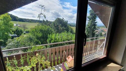 Ausblick vom Balkon, DG - 
